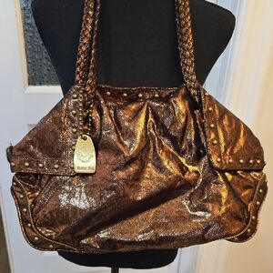 Ruby Rd. Shimmering Bronze Shoulder Bag